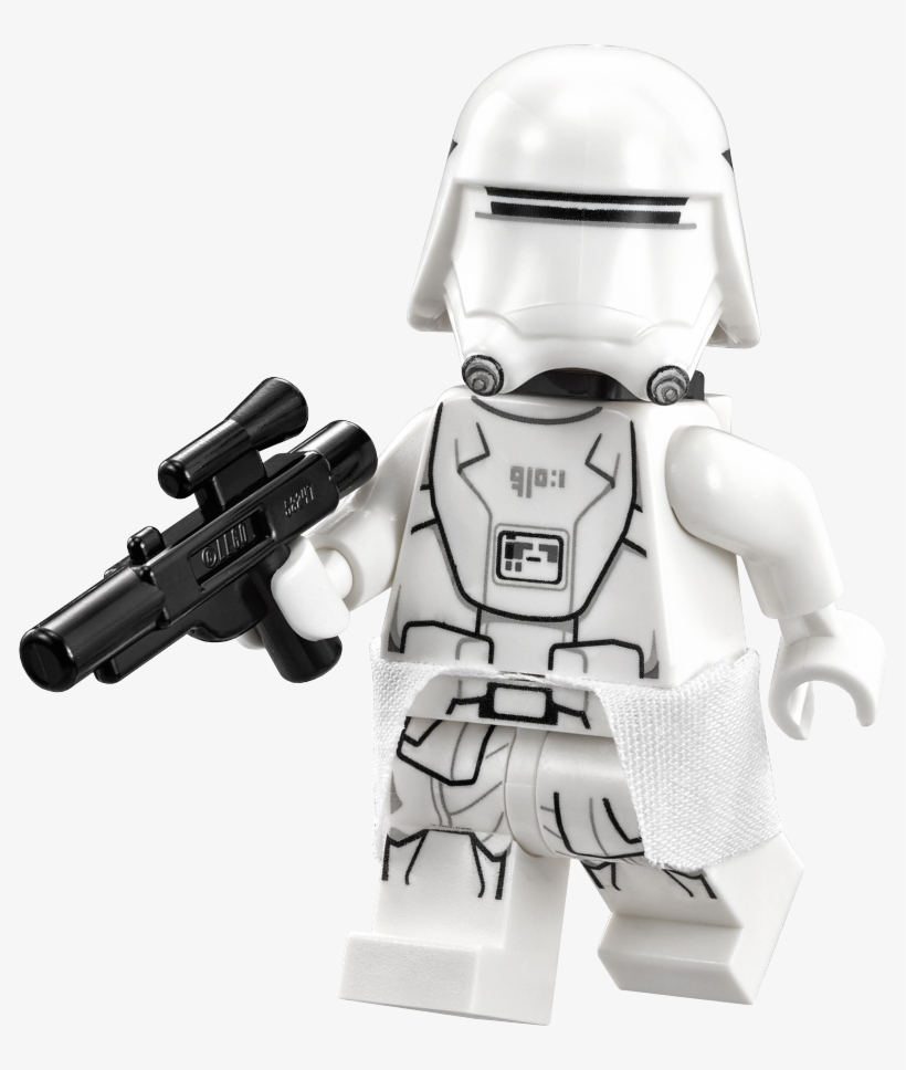 75100 First Order Snowtrooper - Lego Star Wars First Order Snowtrooper, transparent png download