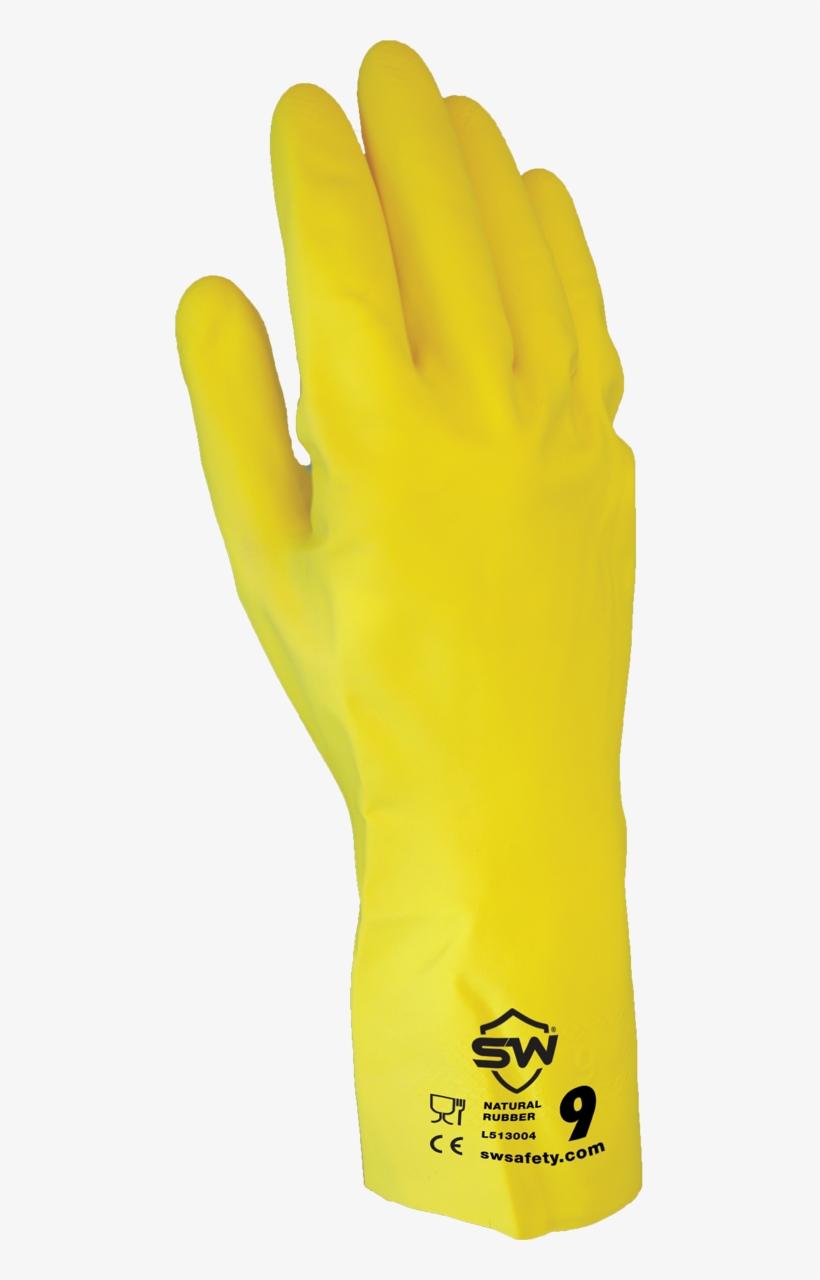 Coresafe™ F13y Natural Rubber Chemical Resistant Gloves - Glove, transparent png download