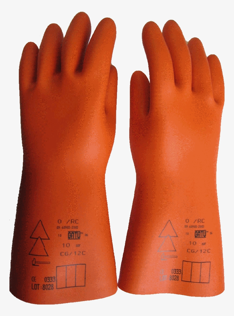 Catu Dexteri Insulating Composite Rubber Gloves - Catu Gloves, transparent png download