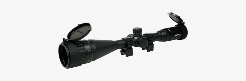 Sniper 4 16 X 50 Riflescope, Black 4 16x50ml - Telescopic Sight, transparent png download