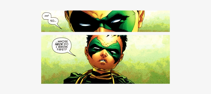 #damian Wayne - Batman And Robin Comic Batman Reborn, transparent png download