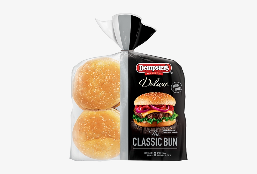 Dempster's® Deluxe White Hamburger Buns - Dempster's Deluxe Hamburger Buns, transparent png download
