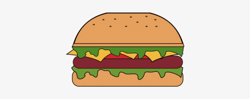 Hamburger Bun - 0shares - Lunch, transparent png download