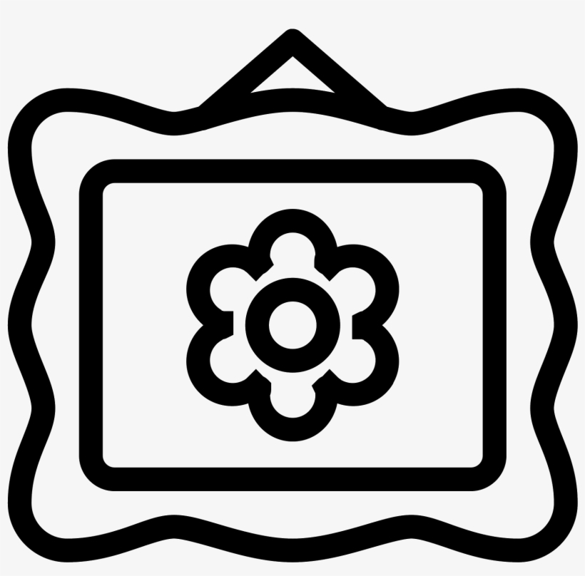 This Icon Represents Home Decorations - Vector Graphics, transparent png download