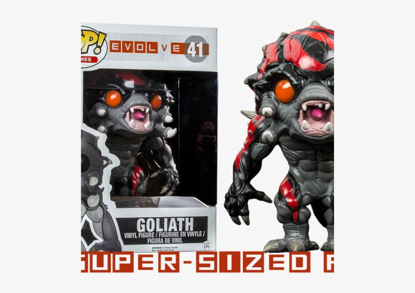 Goliath Savage Evolve Gamestop Exclusive Game Pop Vinyl - Evolve Pop Vinyl, transparent png download