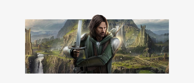 2 Nov - Shadow Of War Aragorn, transparent png download