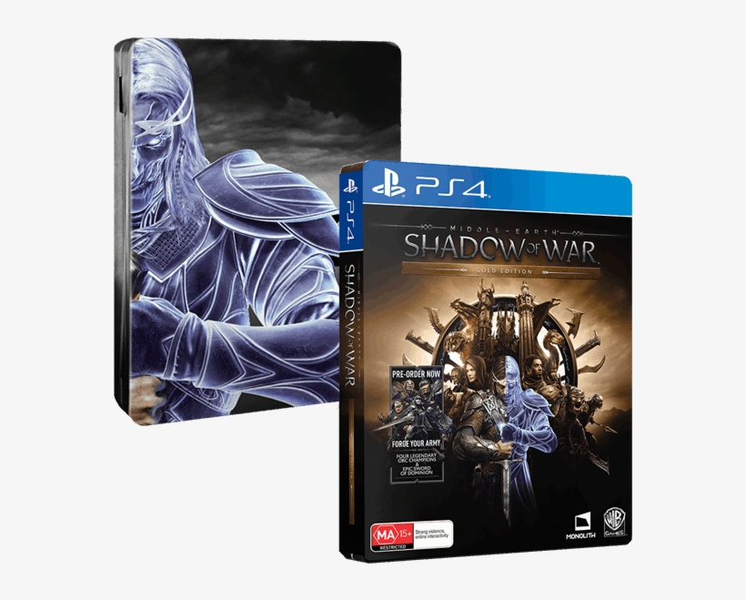 1 Of - Shadow Of War Gold Ps4, transparent png download