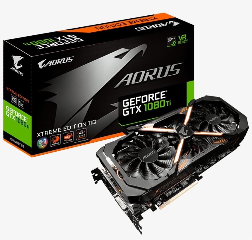 Target Models - - Aorus 1080 Ti Xtreme, transparent png download