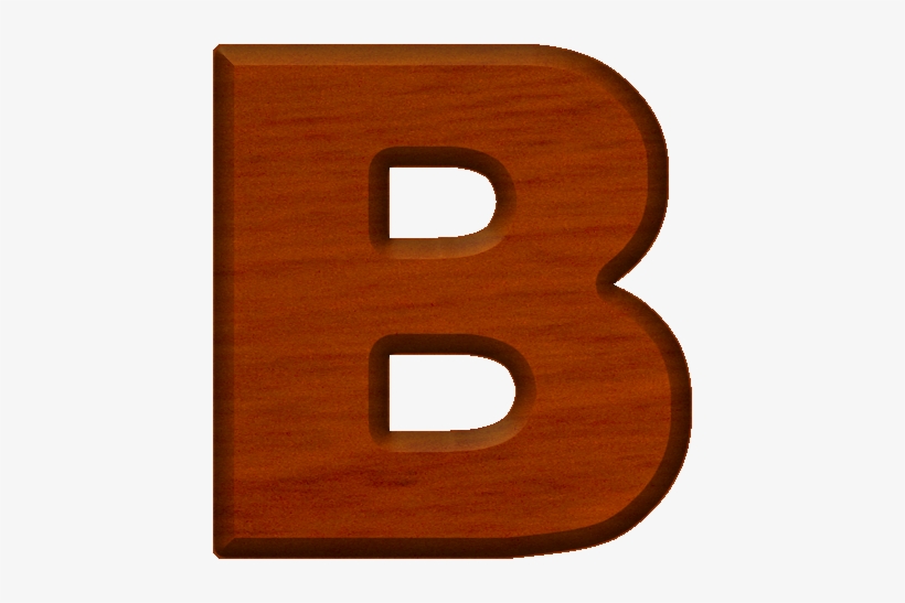 Letter B Clip Art At - Wooden Letter B Png, transparent png download