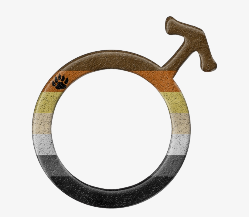 Gay Bear Pride Design - Rainbow Flag, transparent png download