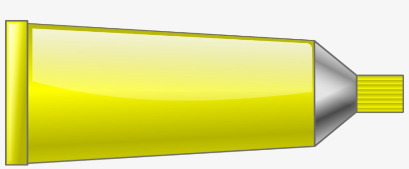How To Set Use Color Tube Yellow Clipart - Tube Clipart, transparent png download