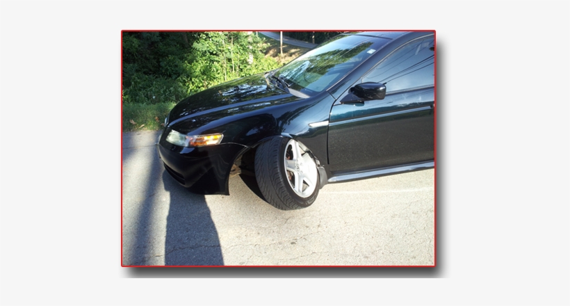 Acura With Damaged Wheel Hub - Lebanon Friendly Sunoco, transparent png download