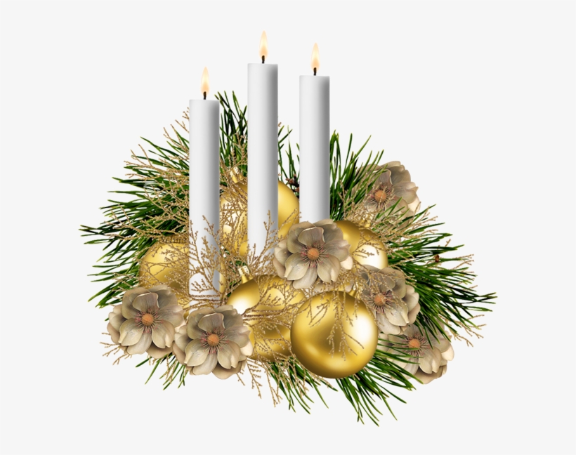 Velas - Velas De Navidad Png, transparent png download