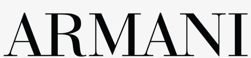 Oscar Mora Press Logos-black Armani - Armani Brand Logo Png, transparent png download