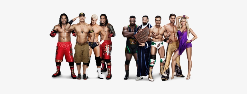 Dolph Ziggler Amp The Usos Tamina Snuka And The Usos - Professional Wrestling, transparent png download