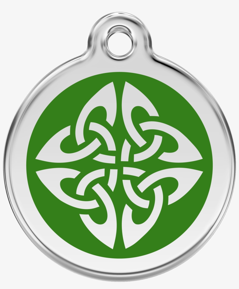 1tagm, 9330725035638, Image - Red Dingo Tribal Arrows Pet Id Tag - Green, transparent png download