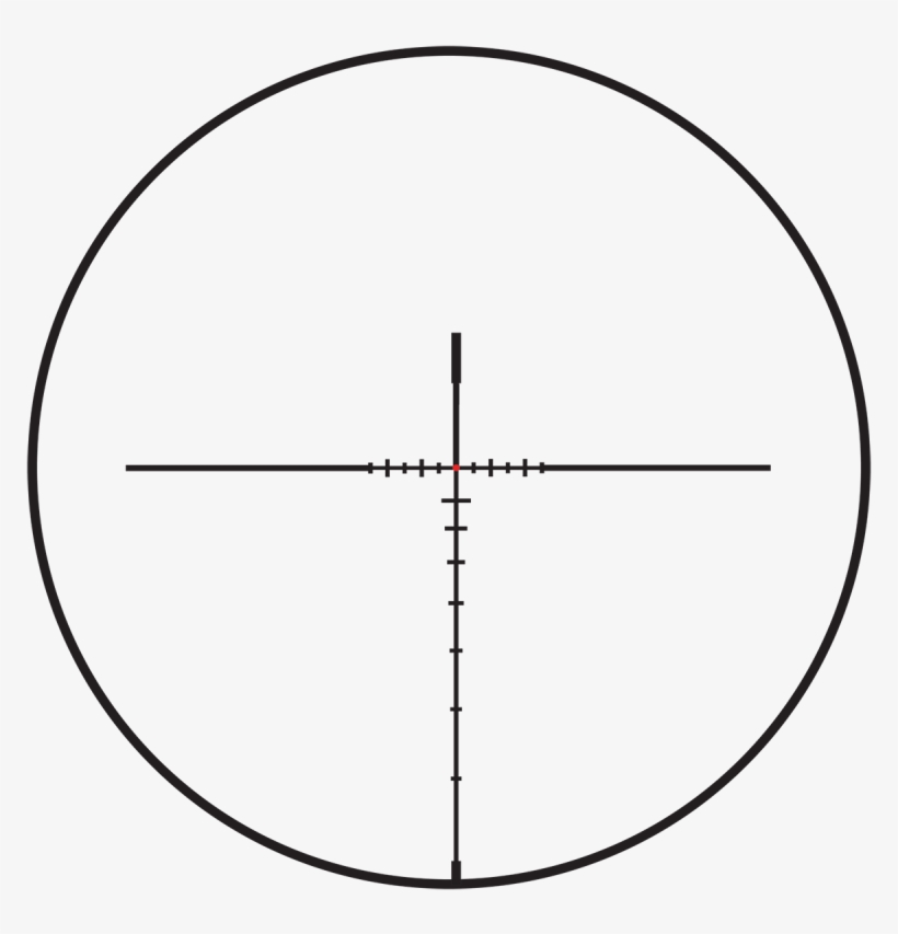 Circular - Burris Ballistic Dot Reticle, transparent png download