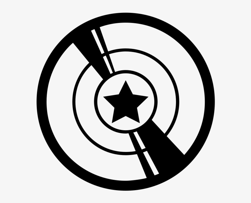 Captain America By Suib Icon From Noun Project - Captain America, transparent png download