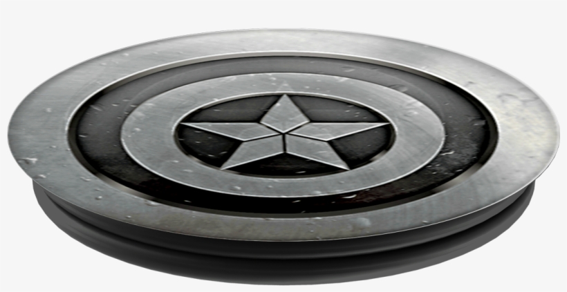 Popsockets Grip Monochrome Captain America - Popsocket Captain America, transparent png download