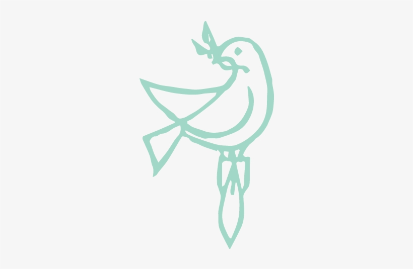 Dove With Olive Branch - Emblem, transparent png download