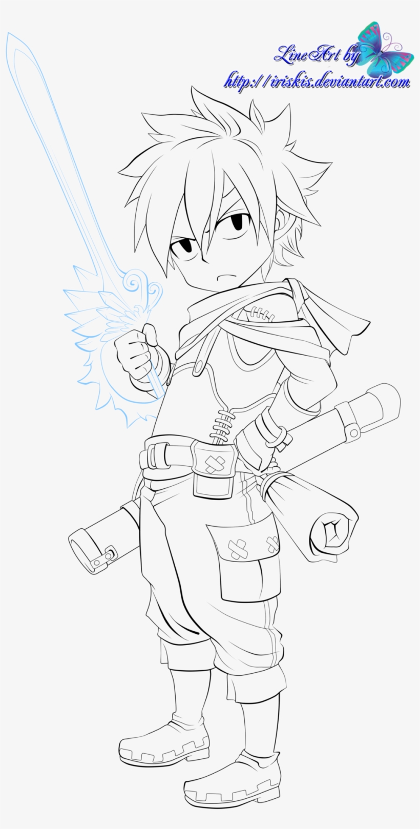 Fairy Tail Gray By Iriskis On Deviantart - Natsu Dragneel, transparent png download