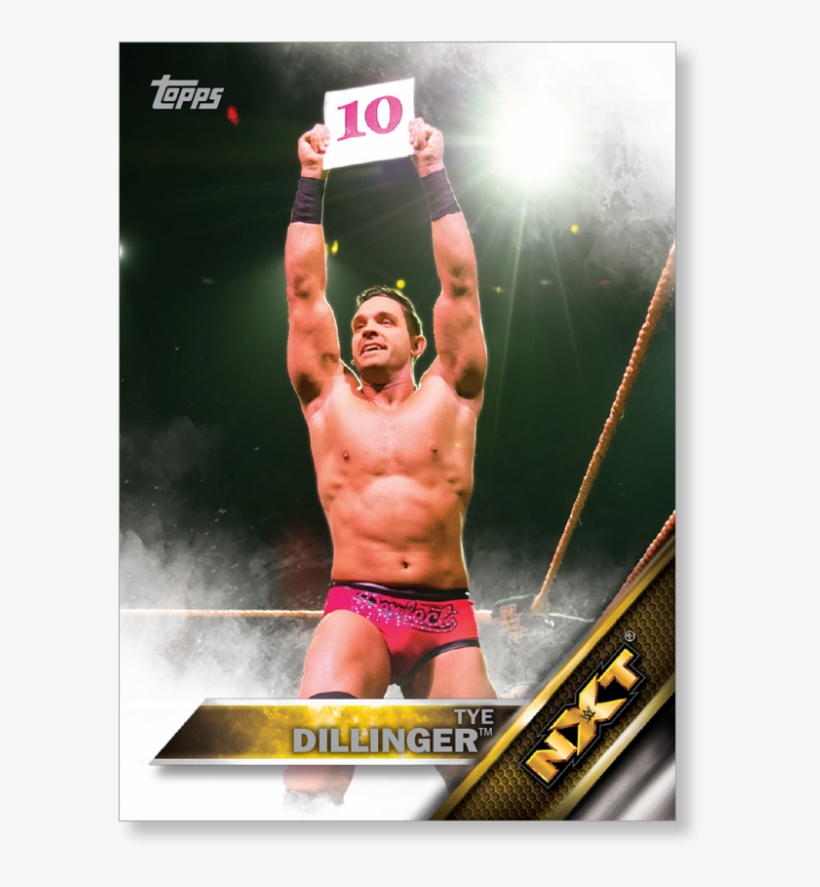2016 Topps Wwe Tye Dillinger - Wwe Nxt, transparent png download