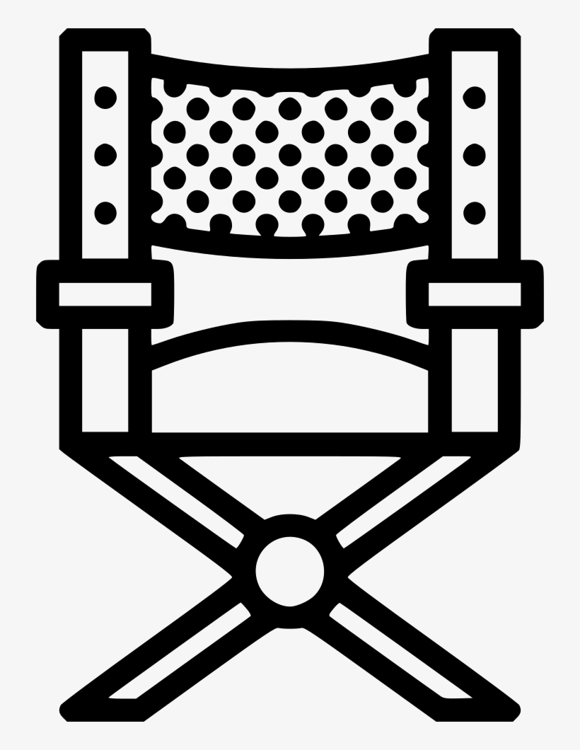 Director Chair - - Film, transparent png download