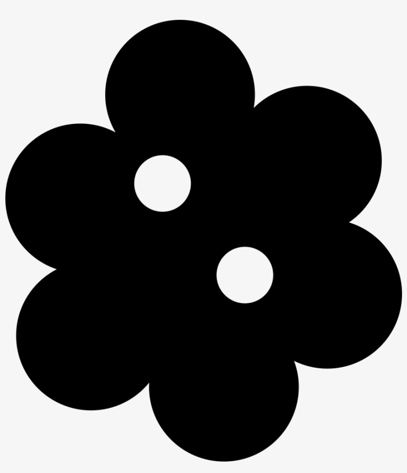 Flower Shaped Clothes Button - Botón En Forma De Flor, transparent png download