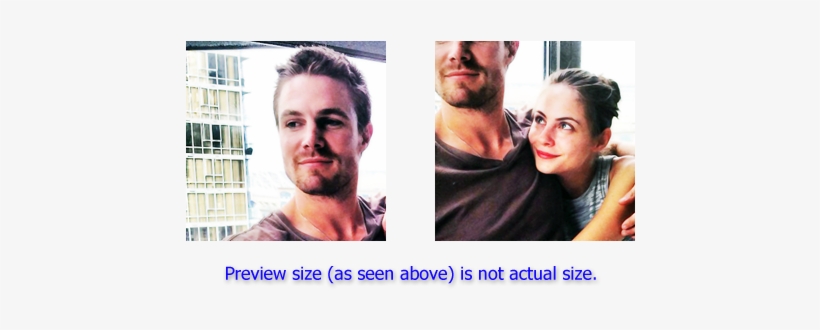 Stephen Amell And Willa Holland From - Collage, transparent png download