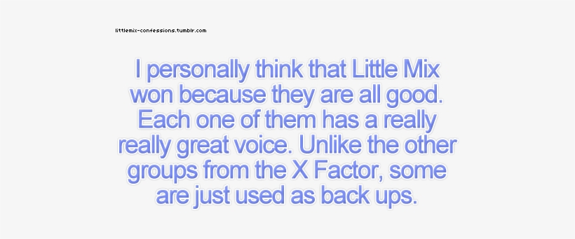 Little Mix Confession - Teenager Posts, transparent png download