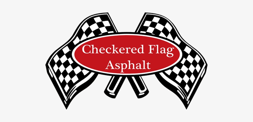 Checkered Flag Asphalt Paving & Sealcoating Llc Footer - Auto Racing, transparent png download