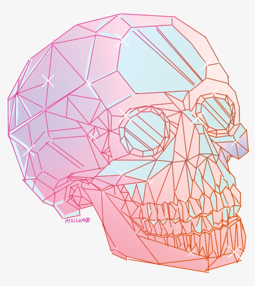 Crystal Skull By - Library, transparent png download