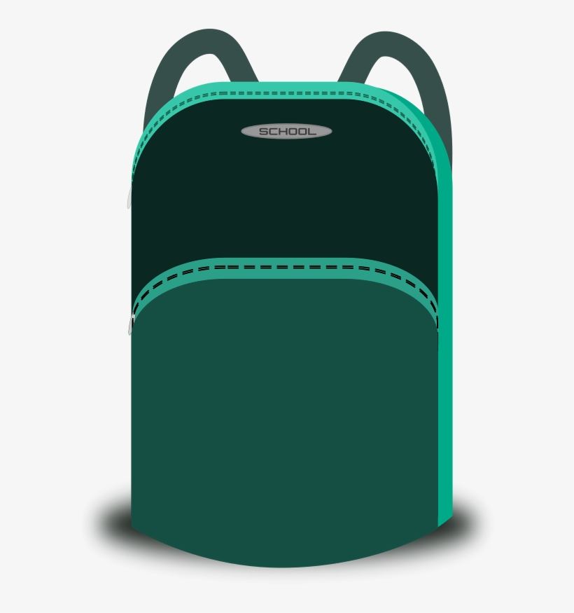 School Bag Vector Png, transparent png download