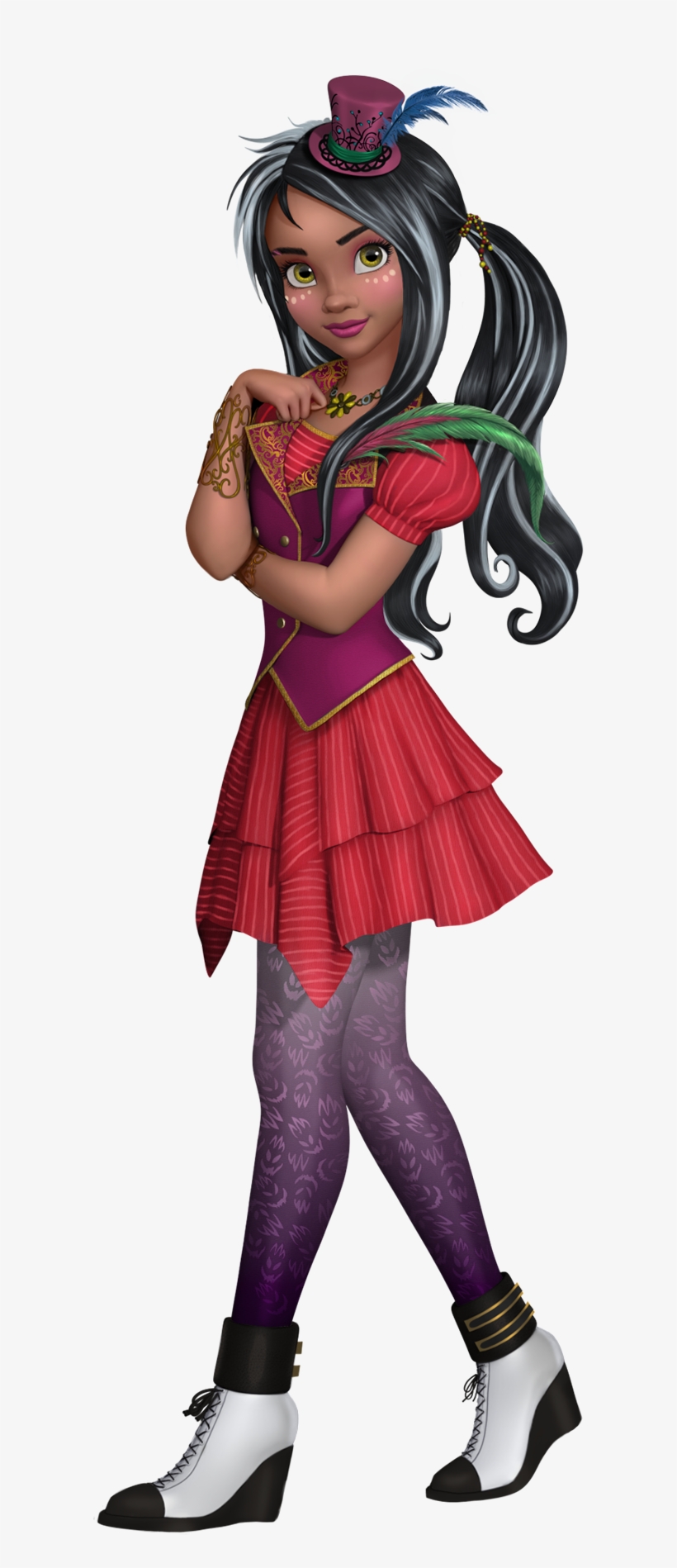 Cool Freddie Facilier With 28 Beauty Cartoon Lamp Png - Descendants Wicked World Jay Png, transparent png download
