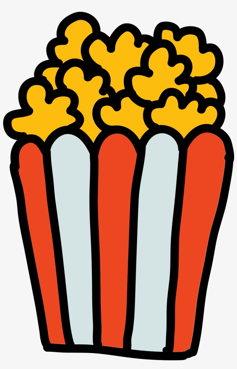 Popcorn Icon - Film, transparent png download
