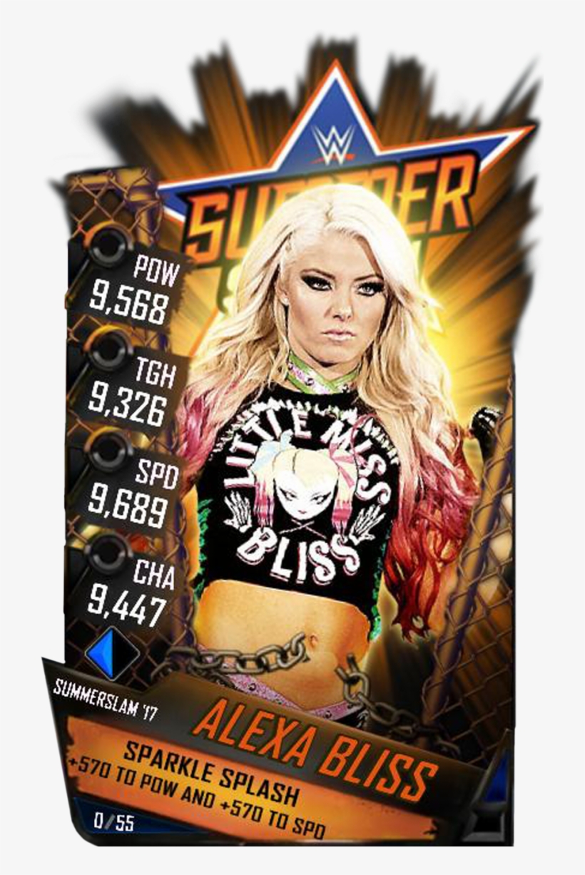 Alexabliss S3 15 Summerslam17 - Wwe Supercard Summerslam 17 Alexa Bliss, transparent png download