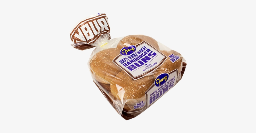 100% Whole Wheat Hamburger Buns - Kordas Whole Wheat Hamburger Buns, transparent png download