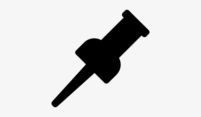 Thumbtack Vector - Thumback Icon, transparent png download