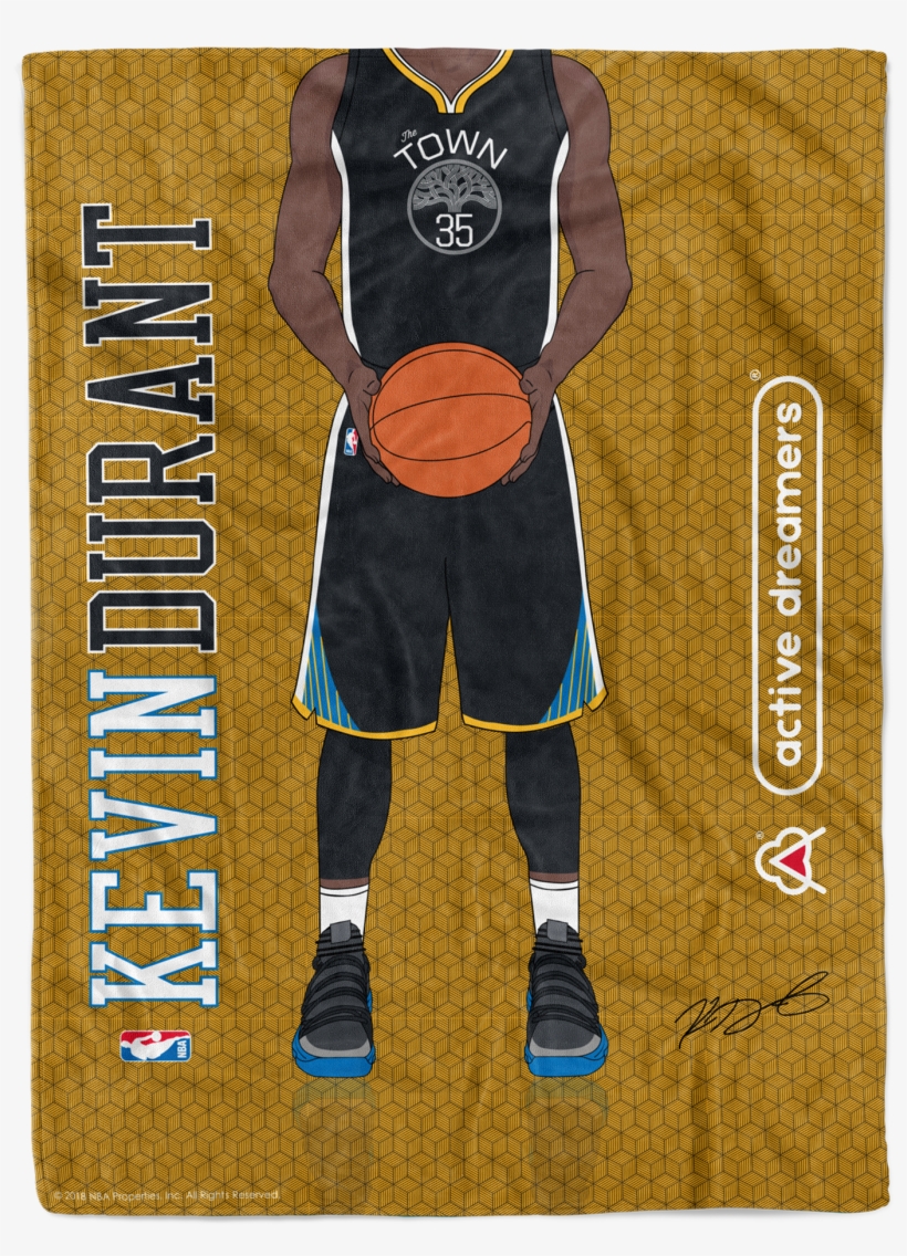 Kevin Durant "signature Series" Blanket - Blanket, transparent png download