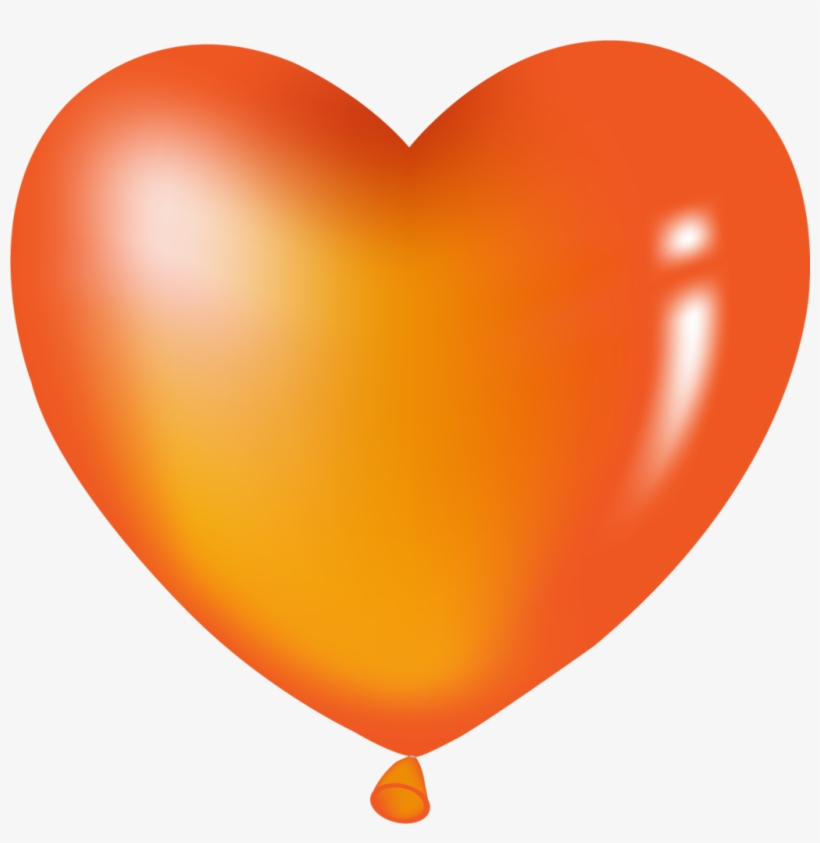 Balloon Png4961 - Clip Art Heart Balloon, transparent png download