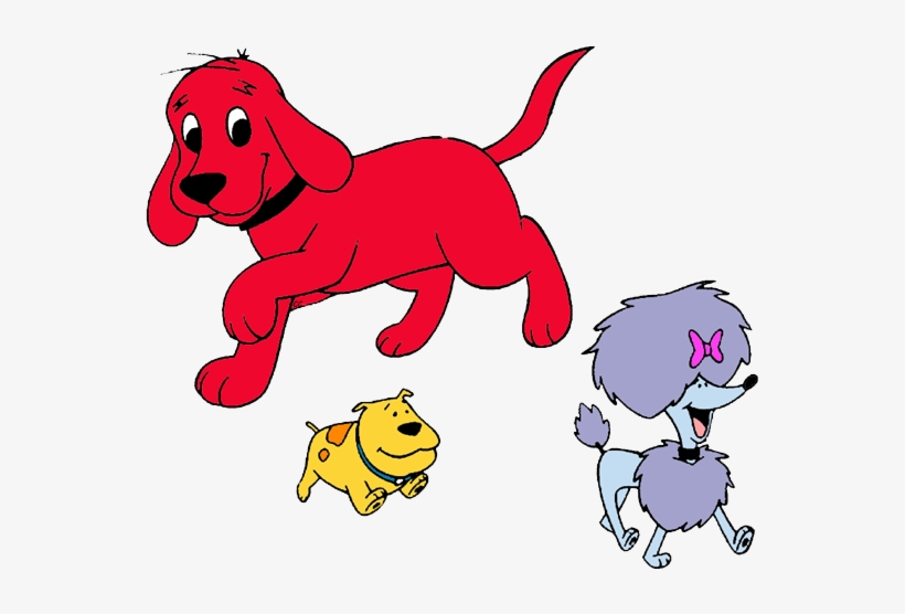 Dog Clifford, Cleo, T-bone - Clip Art, transparent png download