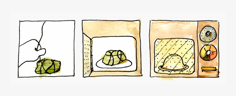 Nuke A Frozen Zongzi , And It Will Come Out With Hardened - Cartoon, transparent png download