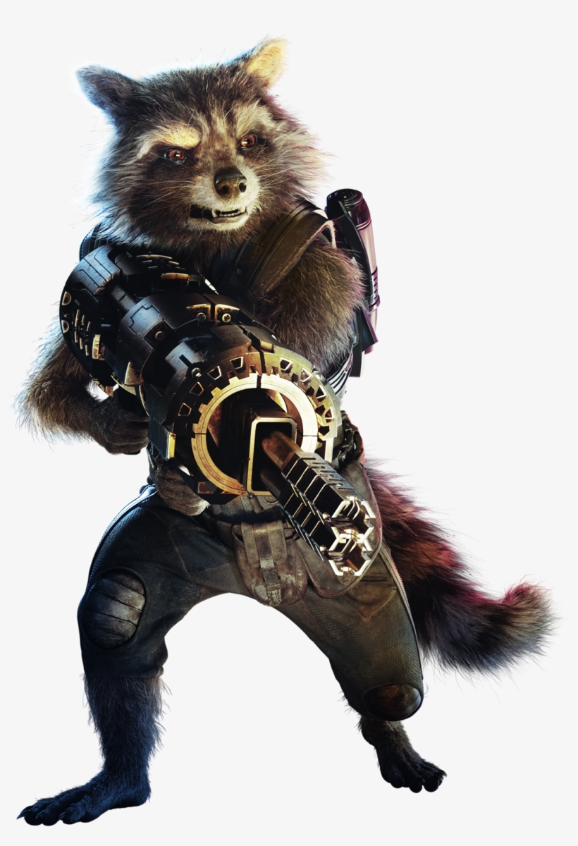 Rocket Png Marvel - Guardians Of The Galaxy Vol. 2 (blu-ray + Dvd + Digital, transparent png download