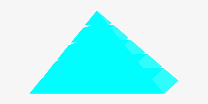 Light Blue Pyramid Svg Clip Arts 600 X 342 Px, transparent png download