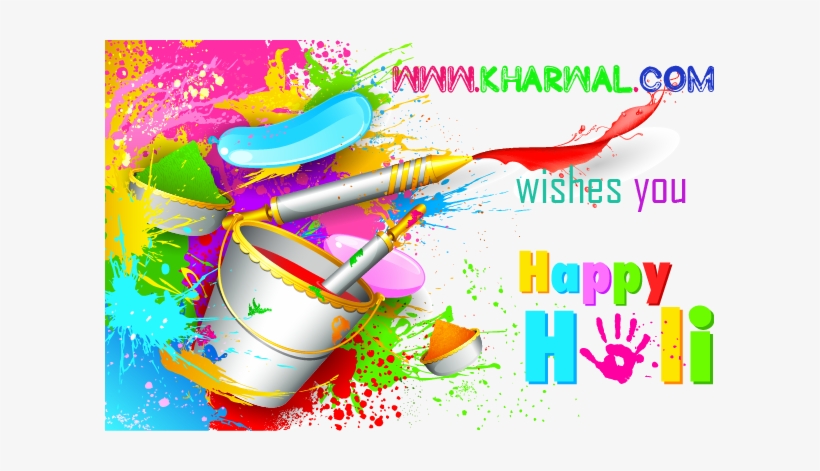 Happy Holi - Holi Background, transparent png download