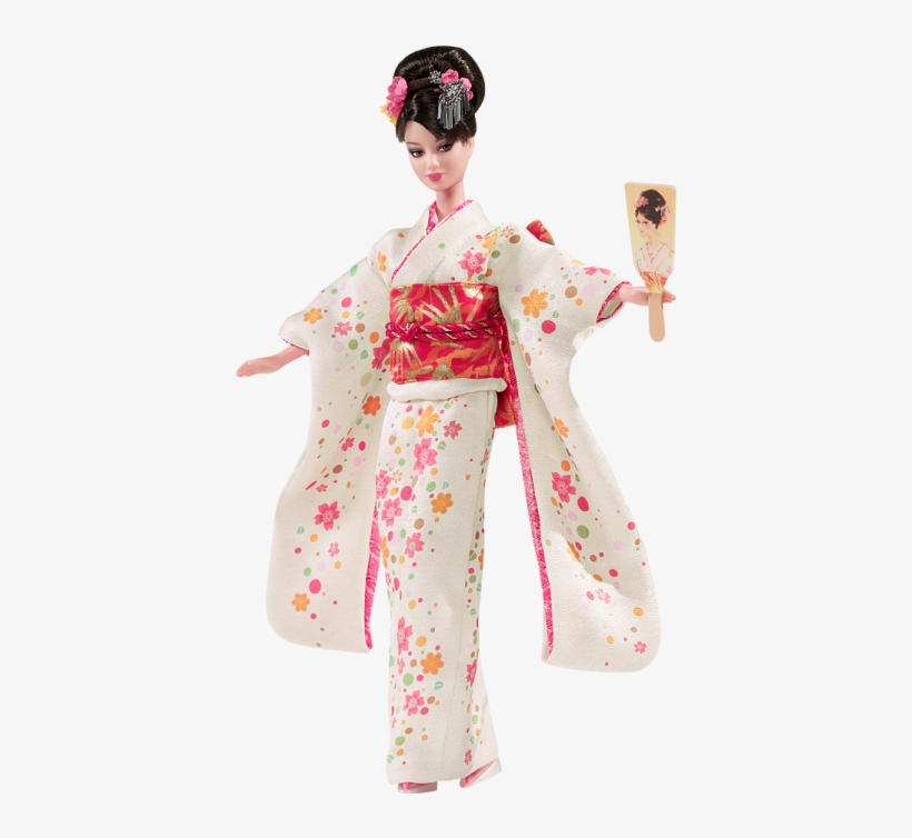 Japan Barbie Png Free - 2008 Happy New Year Oshogatsu Japan Exclusive Barbie, transparent png download