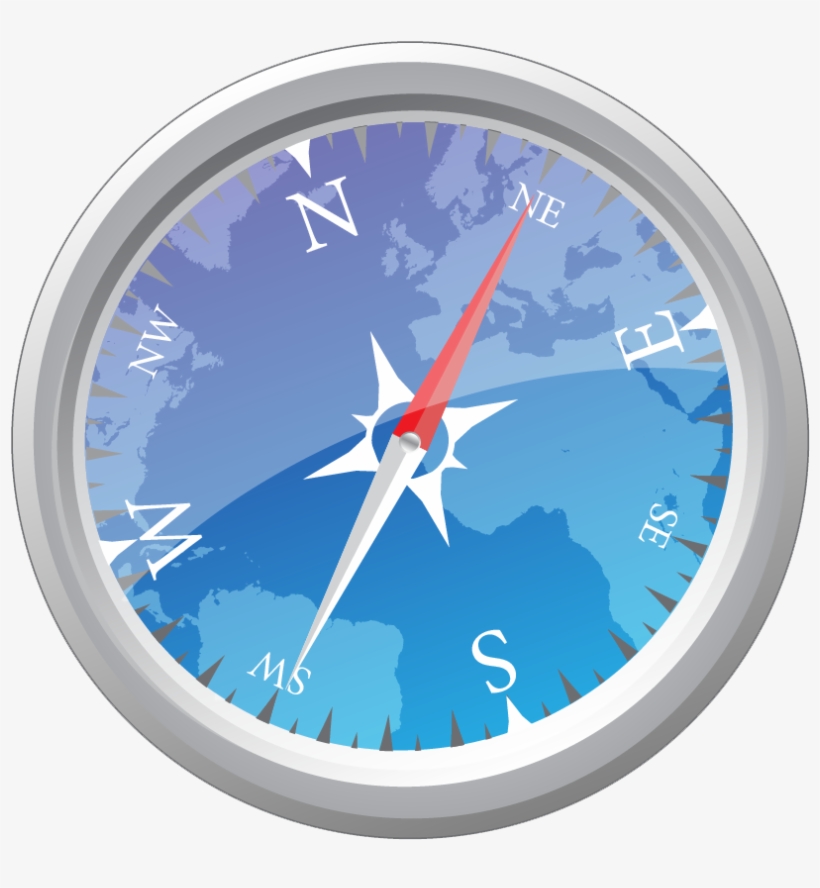 Compass Blue, transparent png download