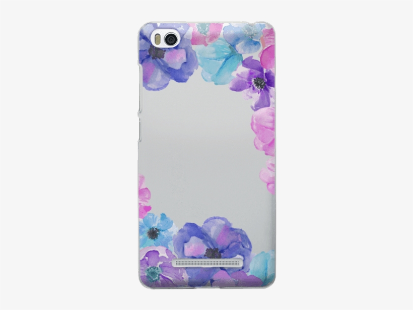 Anemone Painted Flowers / Watercolor Flowers Blues - Watercolor Painting, transparent png download