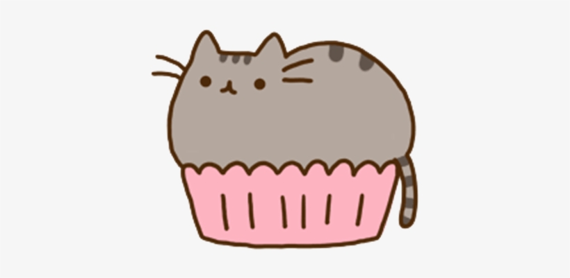 Cute Cupcake - Pusheen In A Cupcake, transparent png download