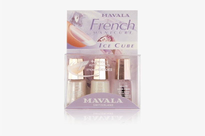Kit French Manicure Ice Cube - Mavala French Manicure Kit - Ice Cube, transparent png download